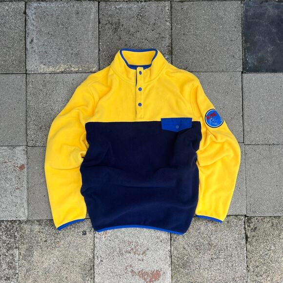 Club Room Other - Club Room Ski Alpine Color Blocked Pullover  1/4 Button-Up